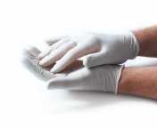 Disposable Gloves Latex Box of 100 Pairs 